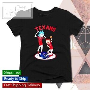 Houston Texans Rick And Morty Dancing T-Shirt